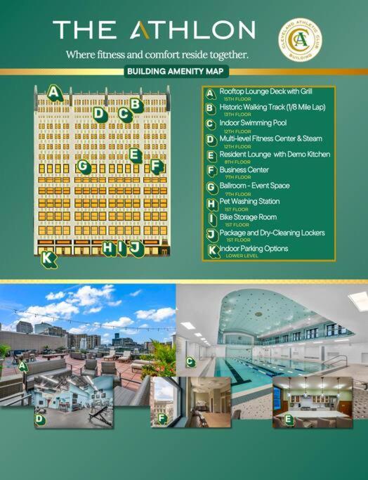 2Br Unit In The Heart Of Dt On Playhouse Square, With Pool And Gym Access-1106 Apartment Кливланд Екстериор снимка